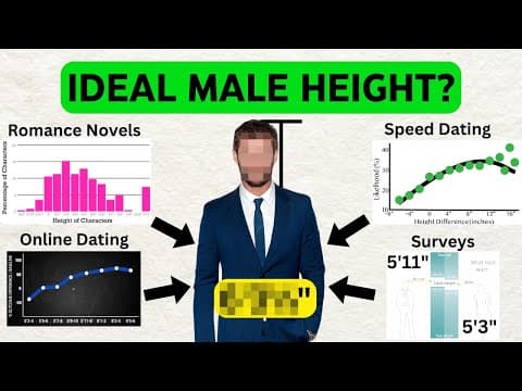 Using Numbers To Find The IDEAL MALE HEIGHT thumbnail