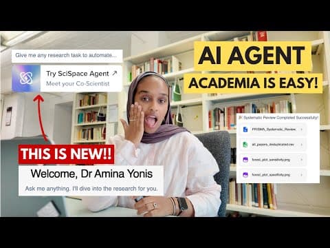 This Agent Might Be the Most Powerful Tool for Researchers Yet | World’s 1st AI For Academics thumbnail