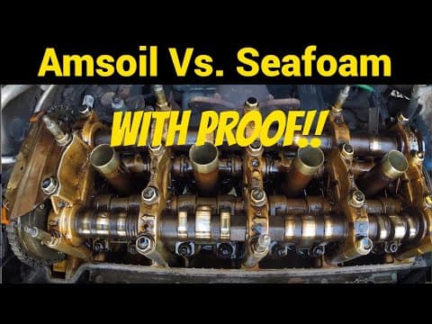 Amsoil Vs. Seafoam Engine Flush - Who Wins? Thorough comparison and PROOF thumbnail