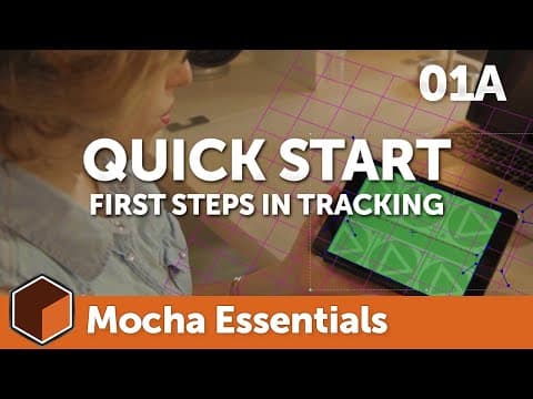 01a Quick Start - Tracking [Mocha Essentials] thumbnail