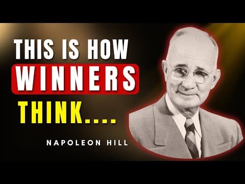 How to Develop an Unbreakable Positive Mental Attitude | Napoleon Hill thumbnail