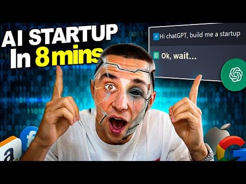 How to Build an AI Startup with ChatGPT in 10 Minutes? thumbnail