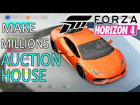 Forza Horizon 4 How to Sell Cars and Get Money Fast thumbnail