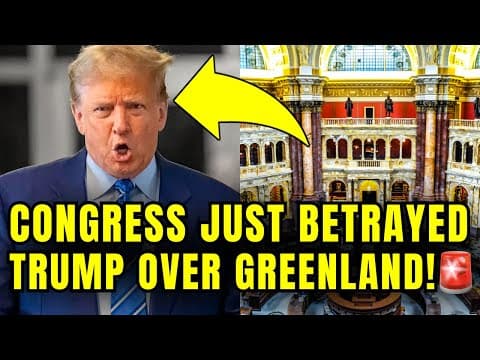 Trump HIDES As Mitch McConnel Just Pulled CHECKMAKE Greenland MOVE🚨 thumbnail