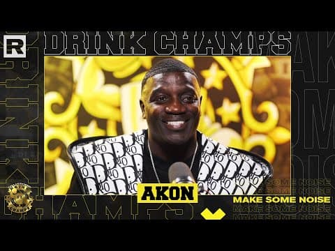 Akon On Stealing Cars, French Montana, Verzuz, Akon City, Untold Stories & More | Drink Champs thumbnail