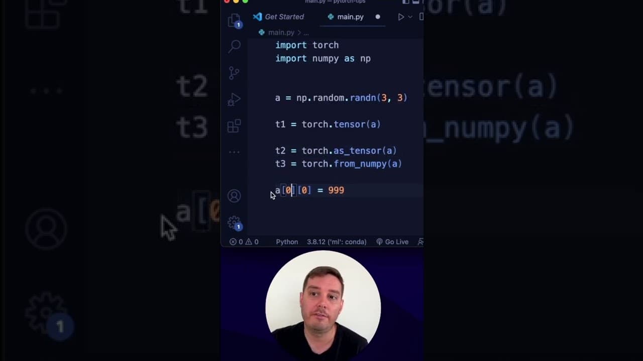YouTube video player