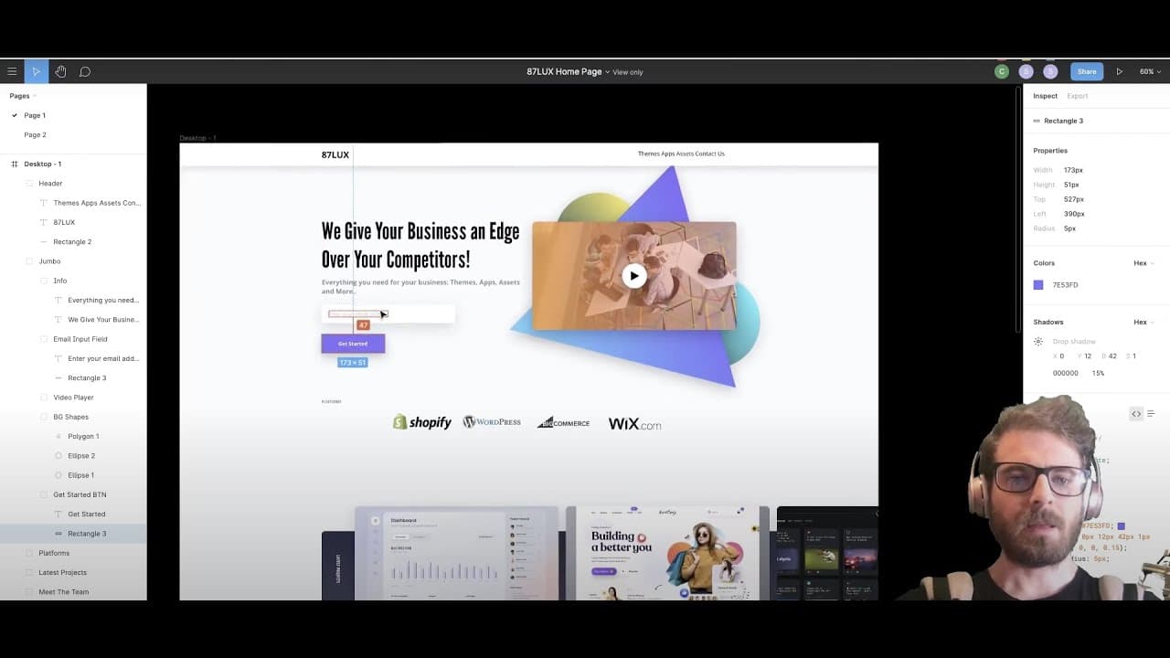 YouTube video player