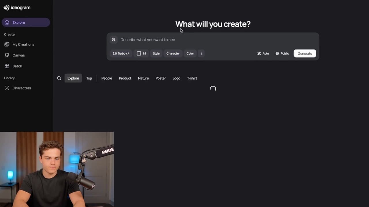 YouTube video player