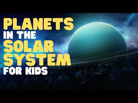 Planets in the Solar System for Kids | Learn about the sun and the eight planets thumbnail