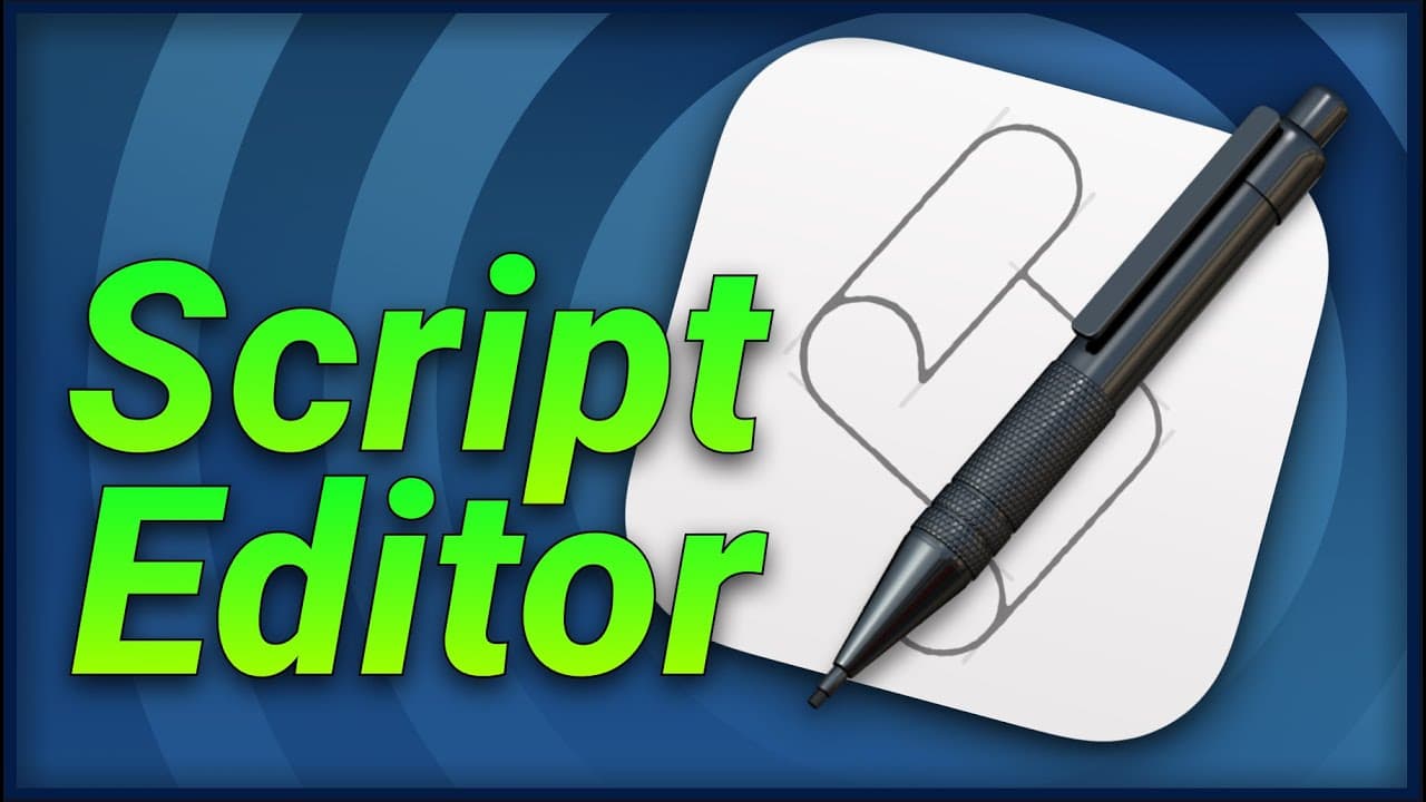 AppleScript Tutorial : Script Editor | Glasp
