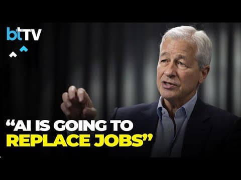 Jamie Dimon On AI impact: It Will Replace Jobs In Banking And Financial Services thumbnail