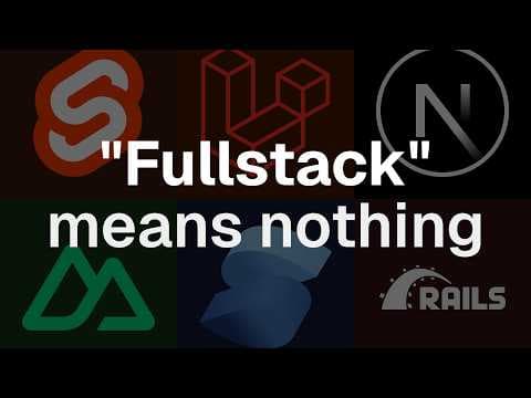 Is full stack even real anymore? thumbnail