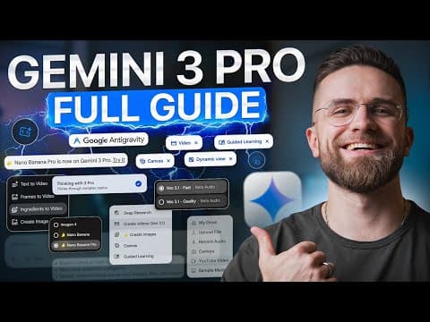 How to Use Google Gemini 3.0 Pro: The Ultimate 2026 Beginner’s Guide thumbnail