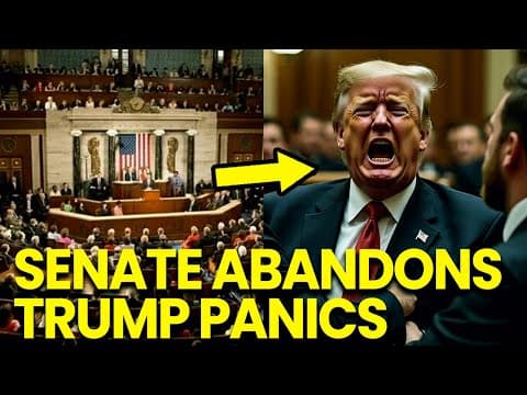 Trump SCREAMS as FURIOUS Senate LEADERS ABANDON HIM thumbnail
