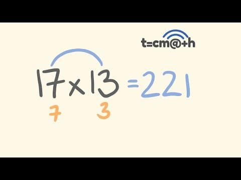How to Multiply Teen Numbers Quickly in Your Head thumbnail