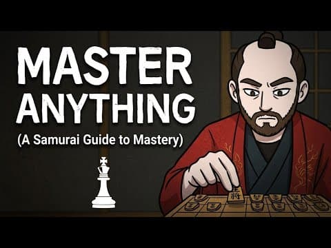 The Art Of Doing Anything Exceptionally Well (A Samurai Guide to Mastery) thumbnail