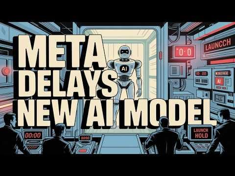 Meta Delays New AI Model thumbnail