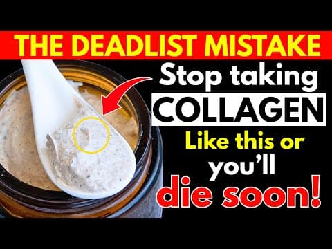 Taking Collagen Powder? Avoid THESE 7 Dangerous MISTAKES! Senior Health Tips thumbnail