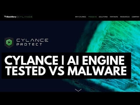 Cylance Smart Antivirus Review | Tested vs Malware thumbnail
