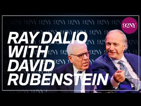 Ray Dalio with David Rubenstein: How Countries Go Broke thumbnail