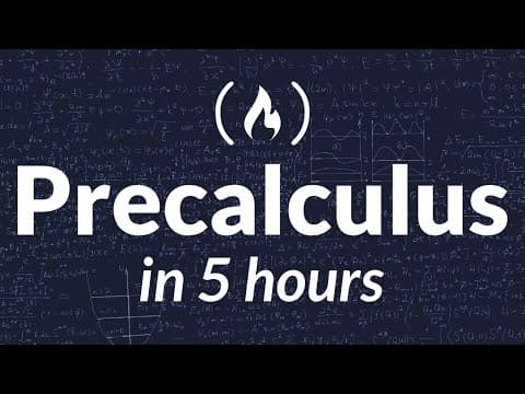 Precalculus Course thumbnail