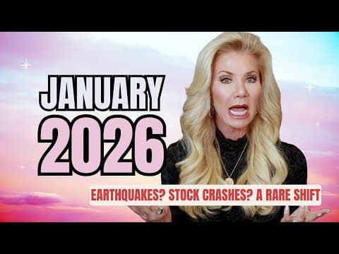 January 2026 Astrology Predictions: Big Shifts, Earthquakes & Market Volatility thumbnail