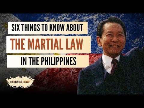 Six Things to Know About the Martial Law in the Philippines thumbnail