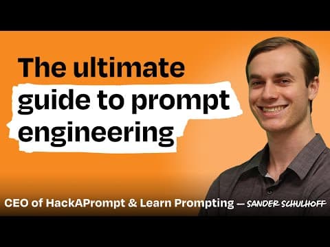 How to Master AI Prompt Engineering in 2025 thumbnail