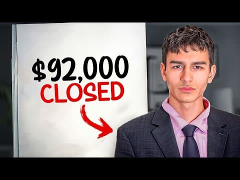 How to Sell to ANYONE (16yr old explains) thumbnail