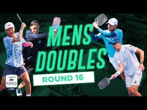 Johns/Johns v Duong/Klinger at the Lapiplasty Pickleball World Championships thumbnail