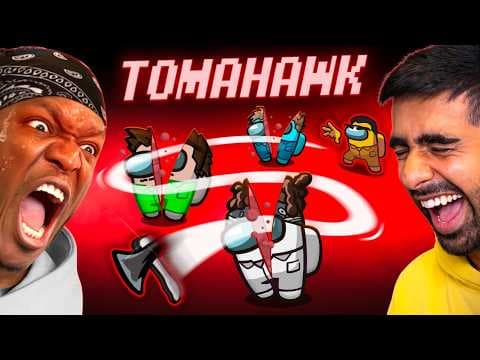SIDEMEN AMONG US TOMAHAWK ROLE thumbnail