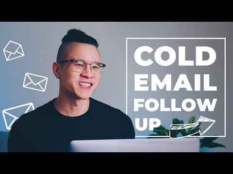 Cold Emailing New Clients - How To Follow Up - Cold Email Template thumbnail