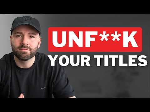 STOP Writing Your Titles Like This, It's Killing Your Views thumbnail