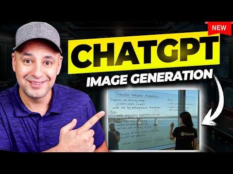 New ChatGPT Image Generator! 10 Mind Blowing Use Cases thumbnail