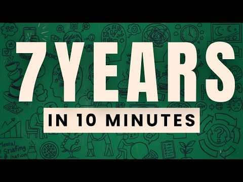 7 Years of Learning in 10 Minutes: PRODUCTIVITY secrets thumbnail