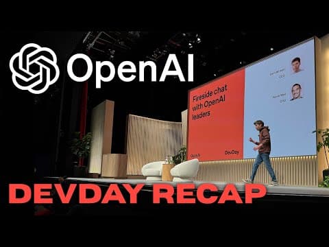 Building AGI in Real Time (OpenAI Dev Day 2024) thumbnail