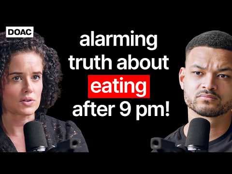 The Nutritional Scientist: Do Not Eat After 9pm! Link Between Chewing & Belly Fat! thumbnail