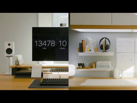 DIY Desk Setup & Home Office Tour thumbnail