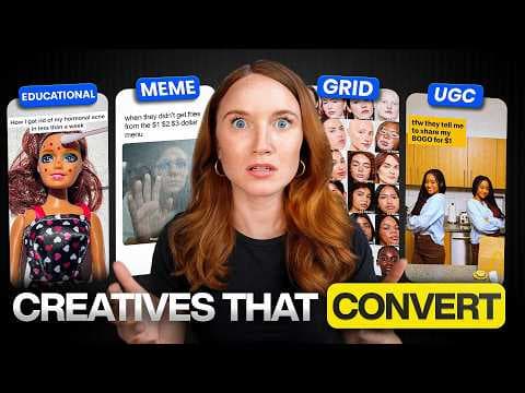 I've Created 20,000+ Ads, Which Meta Ad Formats Are Converting in 2026? thumbnail
