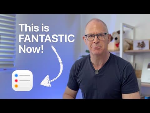 Apple Reminders Is Amazing Now (Here's Why) thumbnail