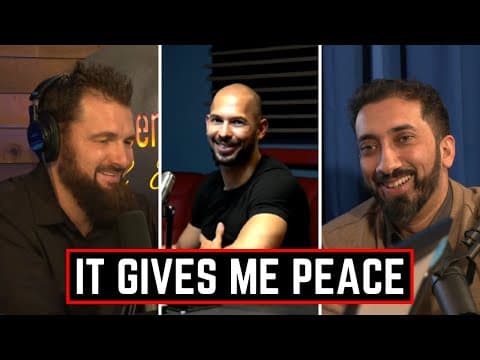 Andrew Tate Exclusive Interview - ISLAM IS THE FUTURE - (with Nouman Ali Khan) thumbnail