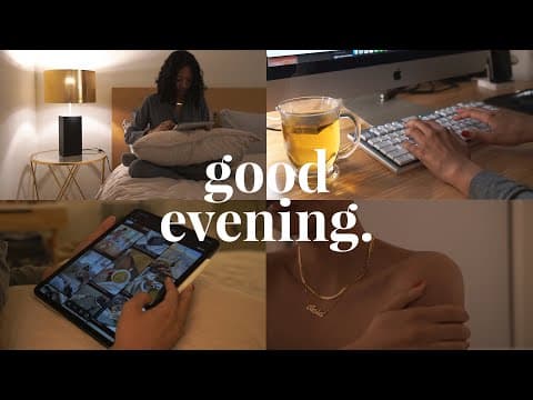 How to Create a Cozy and Relaxing Evening Routine thumbnail