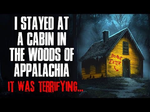 I Stayed At A Cabin In The Woods Of Appalachia. It was TERRIFYING. thumbnail
