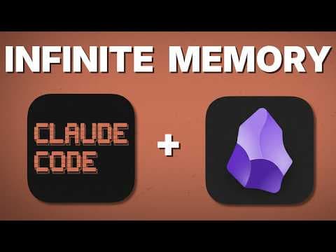 Claude Code + Obsidian = UNSTOPPABLE thumbnail