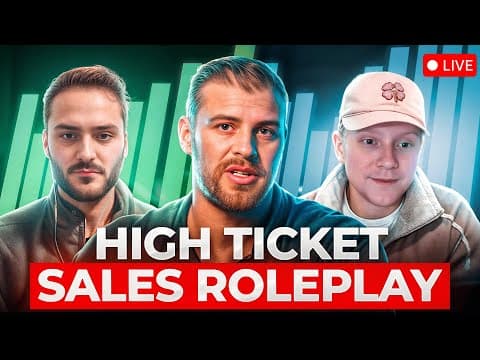 Sales Roleplay - Sales Training Offer With $1M/mo Trainer [LIVE] thumbnail