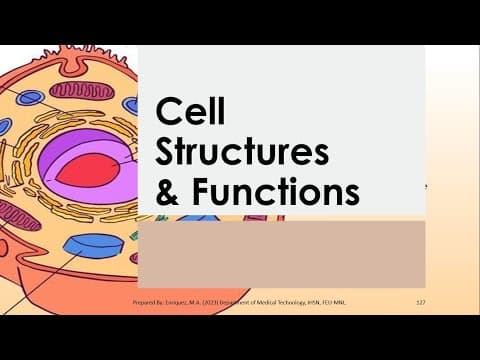 Basic Anatomy & Physiology 03 | CELL STRUCTURES & FUNCTIONS   Reference   Seeley's thumbnail
