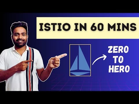 Service Mesh explained in 60 minutes | Istio mTLS and Canary Demo | Complete beginner level guide thumbnail