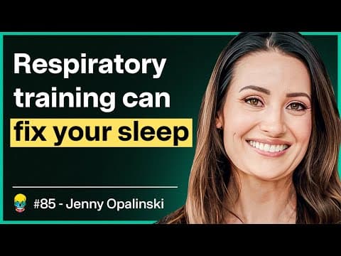The Non-Surgical Fix for Sleep Apnea You Haven't Tried | Jenny Opalinski #85 thumbnail