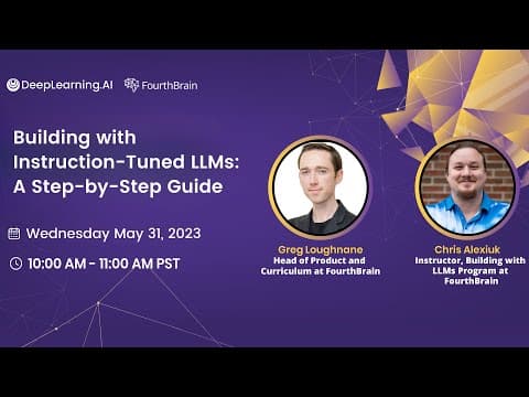 How to Use Instruction Tuning to Improve LLMs thumbnail