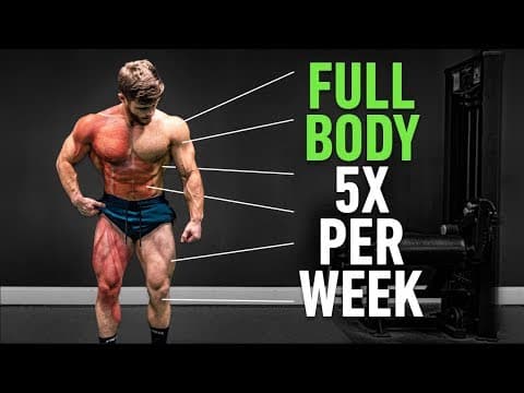 How to Train Full Body Five Days per Week thumbnail